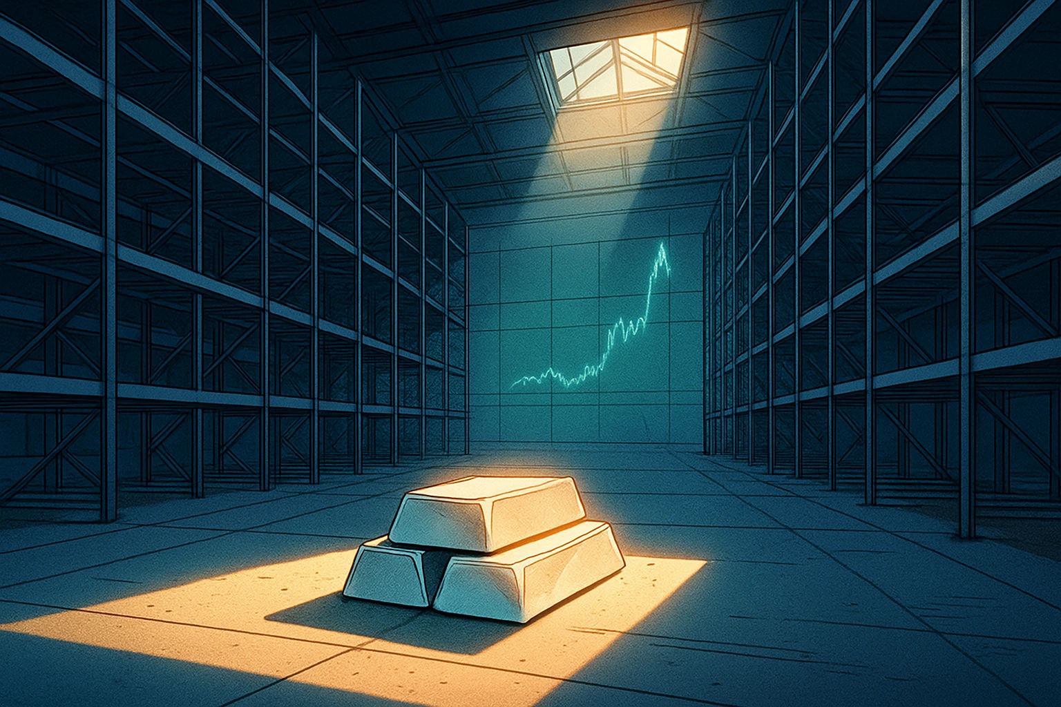 Серебро пробивает новый максимум в $59, при этом три основные движущие силы поддерживают его превосходство над золотом.